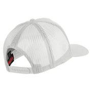 USS Cape Cod AD 43 Patched Solid Cotton Twill 5 panel Mesh Back Cap - White OSFM