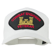 Combat Engineer Veteran Military Patch Cap