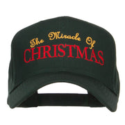 Miracle of Christmas Embroidered Cap