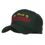 Miracle of Christmas Embroidered Cap