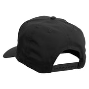 St. Patrick Day Flag Embroidered Solid Cotton Twill Pro Style Cap - Black OSFM