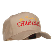 Miracle of Christmas Embroidered Cap