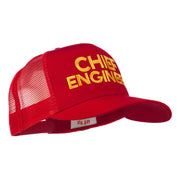 Chief Engineer Embroidered Twill Mesh Cap