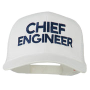 Chief Engineer Embroidered Twill Mesh Cap