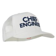 Chief Engineer Embroidered Twill Mesh Cap