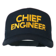 Chief Engineer Embroidered Twill Mesh Cap