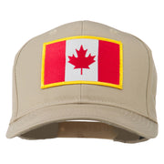 Canada Flag Embroidered Patch Cap