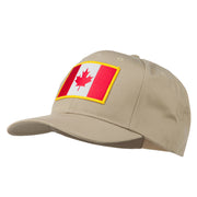 Canada Flag Embroidered Patch Cap