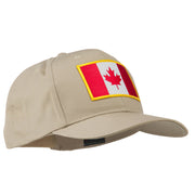 Canada Flag Embroidered Patch Cap