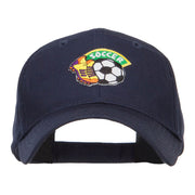 Soccer Fun Patched Cotton Cap