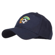 Soccer Fun Patched Cotton Cap