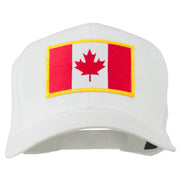 Canada Flag Embroidered Patch Cap