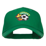 Soccer Fun Patched Cotton Cap