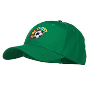 Soccer Fun Patched Cotton Cap