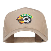 Soccer Fun Patched Cotton Cap