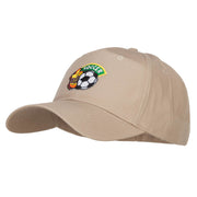 Soccer Fun Patched Cotton Cap