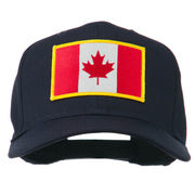 Canada Flag Embroidered Patch Cap