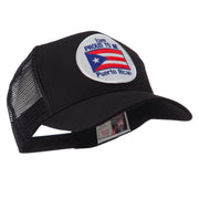 Combined Forces Military Patched Mesh Cap