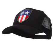 Combined Forces Military Patched Mesh Cap