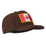 Canada Flag Embroidered Patch Cap