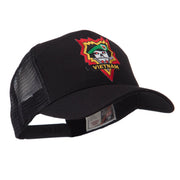 Combined Forces Military Patched Mesh Cap