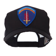 Combined Forces Military Patched Mesh Cap