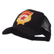 Combined Forces Military Patched Mesh Cap