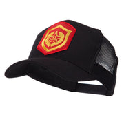 Combined Forces Military Patched Mesh Cap