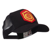 Combined Forces Military Patched Mesh Cap