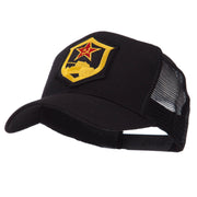 Combined Forces Military Patched Mesh Cap