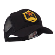 Combined Forces Military Patched Mesh Cap