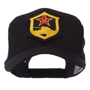 Combined Forces Military Patched Mesh Cap