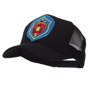 Combined Forces Military Patched Mesh Cap