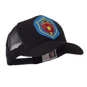 Combined Forces Military Patched Mesh Cap