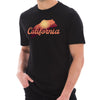 California Bear Graphic Design Short Sleeve Cotton Jersey T-Shirt