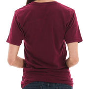 Great Streets Unisex Ring Spun Cotton Vintage Short Sleeve Crewneck Tee Shirt - Vintage-Brick XS