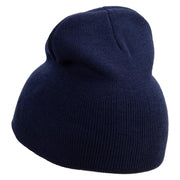 Turkey Squad Embroidered 8 inch Acrylic Short beanie - Navy OSFM