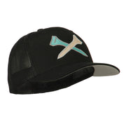 Crossed Golf Tees Embroidered Trucker Cap