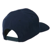 Chicago Embroidered Flat Bill Cap