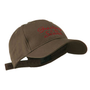 Christmas Greetings of the Season Embroidered Cap