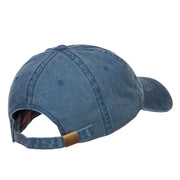 US Coast Guard Veteran Embroidered Washed Cap