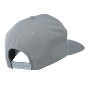 Chicago Embroidered Flat Bill Cap