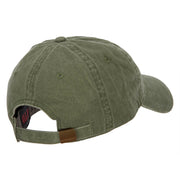 US Coast Guard Veteran Embroidered Washed Cap