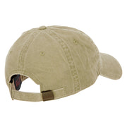 US Coast Guard Veteran Embroidered Washed Cap