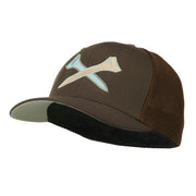 Crossed Golf Tees Embroidered Trucker Cap