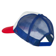 Canada Flag Embroidered Foam Mesh Back Cap