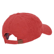 US Coast Guard Veteran Embroidered Washed Cap