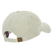 US Coast Guard Veteran Embroidered Washed Cap