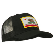 California State Flag Patched Twill Mesh Cap