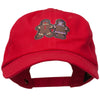 Christmas Gingerbread Man Patched Washed Cap